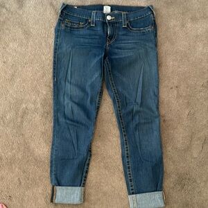 True Religion Casey denim skinny jeans, size 30